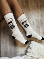 Biele ponožky KARL