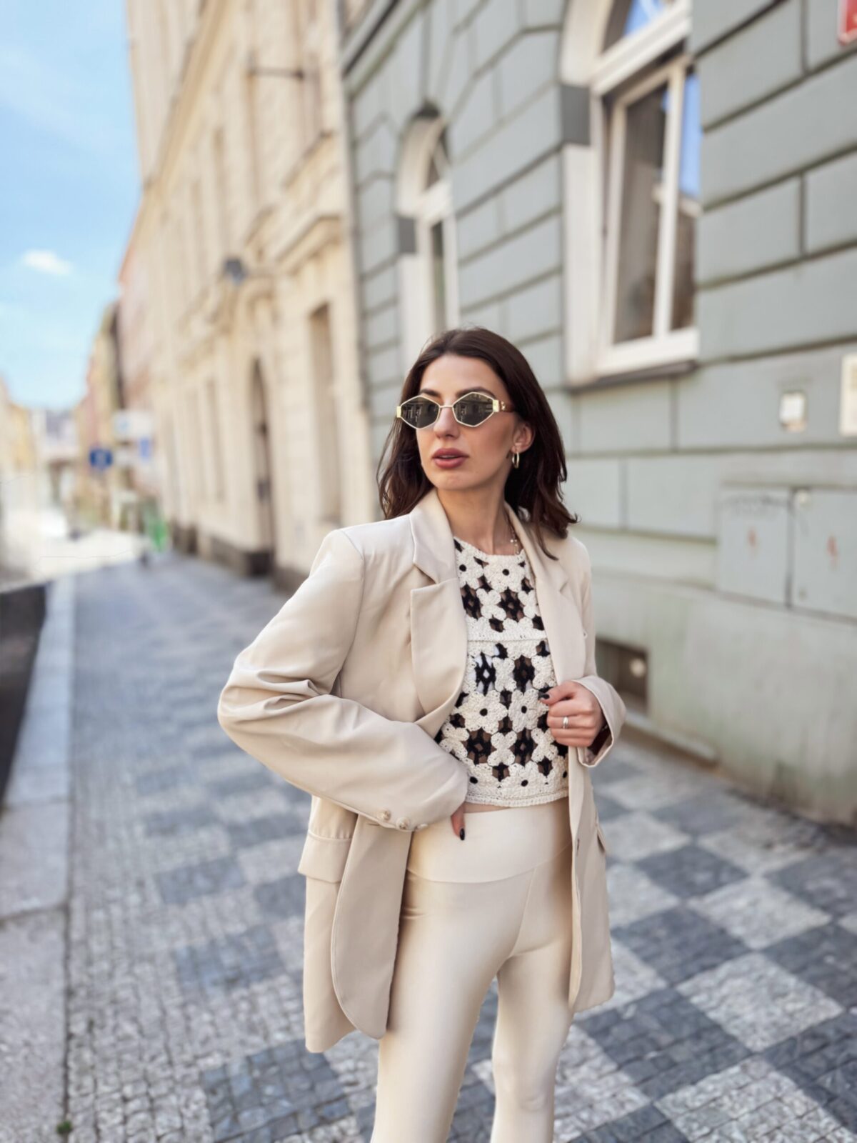 Háčkovaný top DAIRY – Obrázok 4