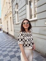 Háčkovaný top DAIRY – Obrázok 3