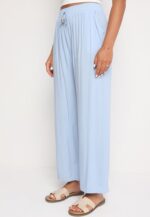 Svetlomodré voľné nohavice Klarisa – Obrázok 5